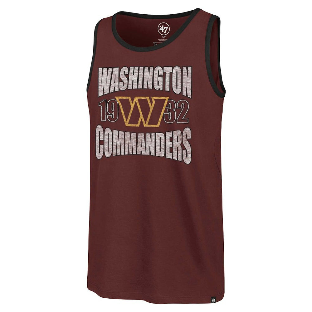 Washington Commanders '47 Upload Franklin Tank Top Burgundy - 47 brand