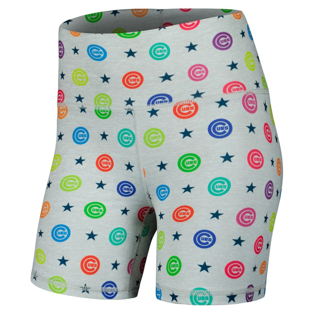 Chicago Cubs Terez Women's TLC Rainbow Shorts Sale