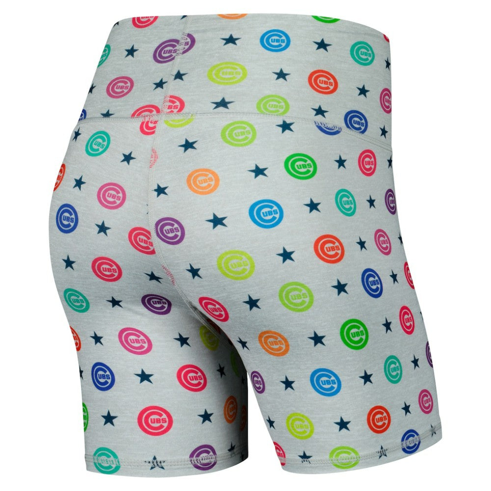 Chicago Cubs Terez Women's TLC Rainbow Shorts Sale