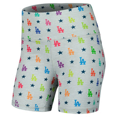 Los Angeles Dodgers Terez Women's TLC Rainbow Shorts On Sale
