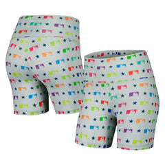 MLB Merchandise Terez Women's TLC Rainbow Shorts Sale