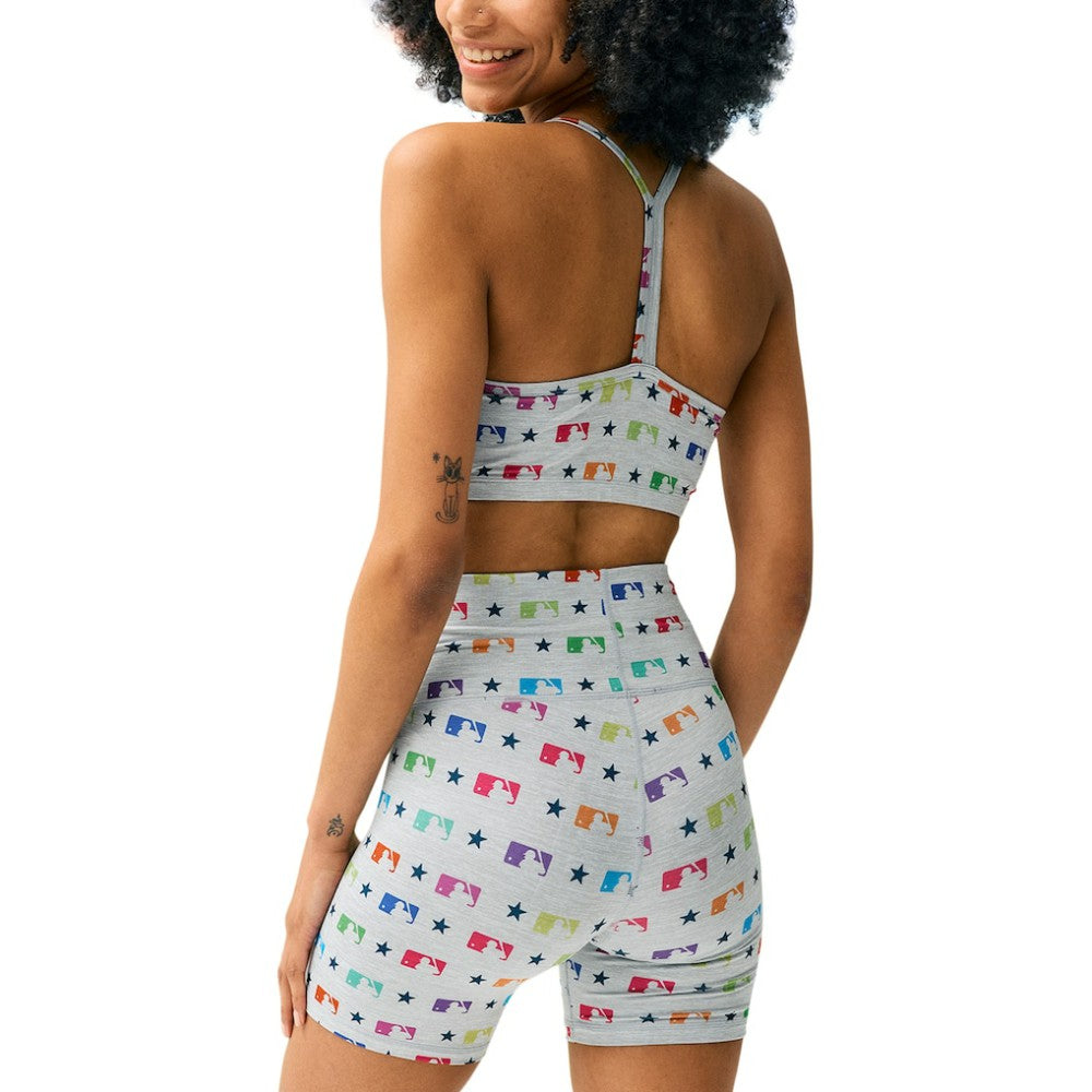 MLB Merchandise Terez Women's TLC Rainbow Shorts Sale