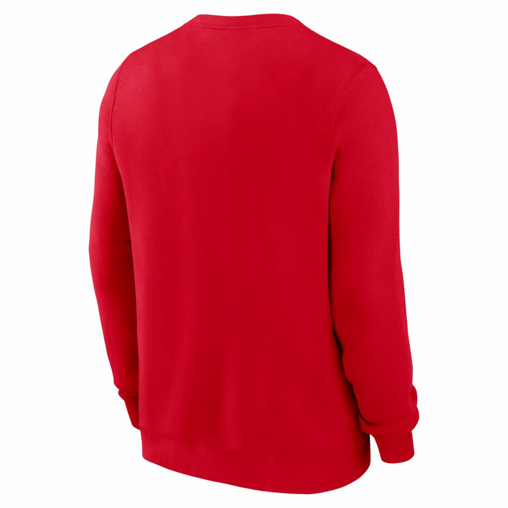 New England Patriots Pat Patriot Club Sweatshirt Red - Nike