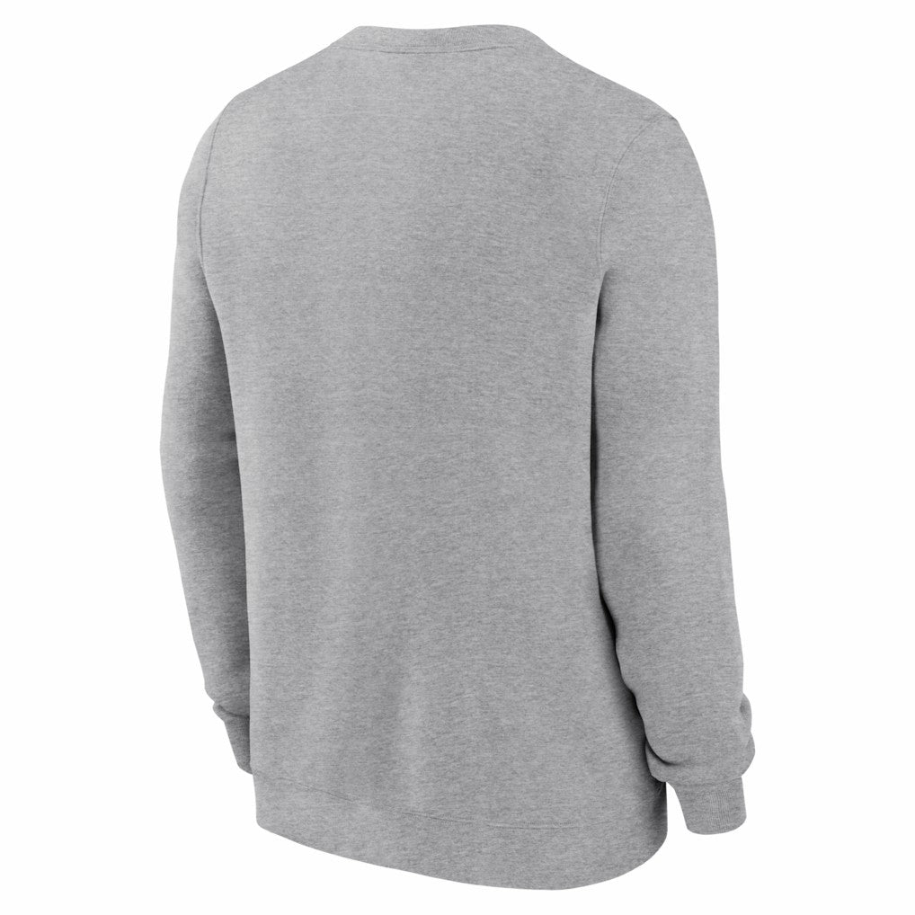Denver Broncos D Horse Logo Club Sweatshirt Heather Gray - Nike