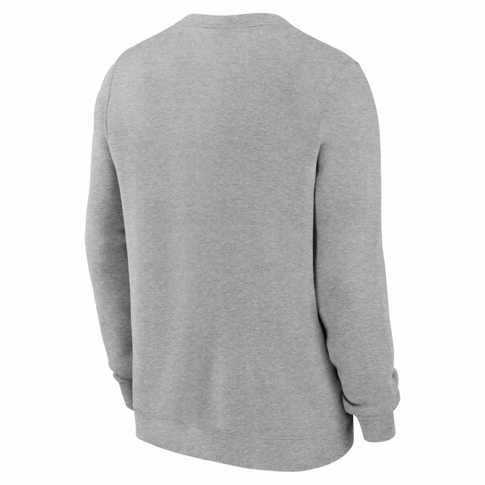 Denver Broncos D Horse Logo Club Sweatshirt Heather Gray - Nike