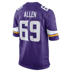 Jared Allen Minnesota Vikings Retired Player Game Jersey Purple - Nike