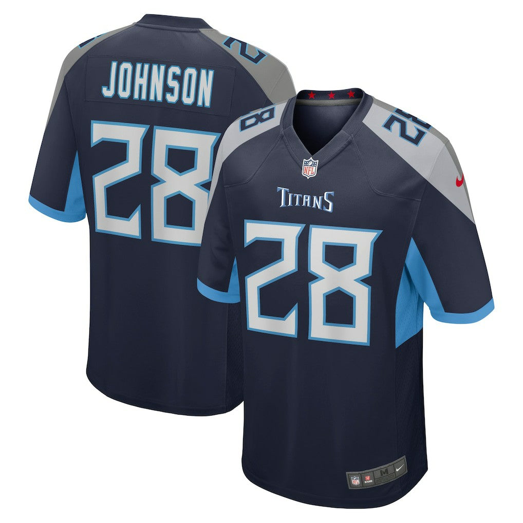 Chris Johnson Tennessee Titans Retired Player Game Jersey Navy - Nike