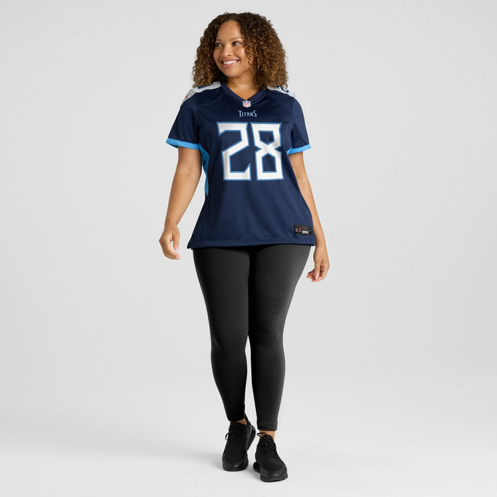 Chris Johnson Tennessee Titans Women's Retired Player Game Jersey Navy - Nike