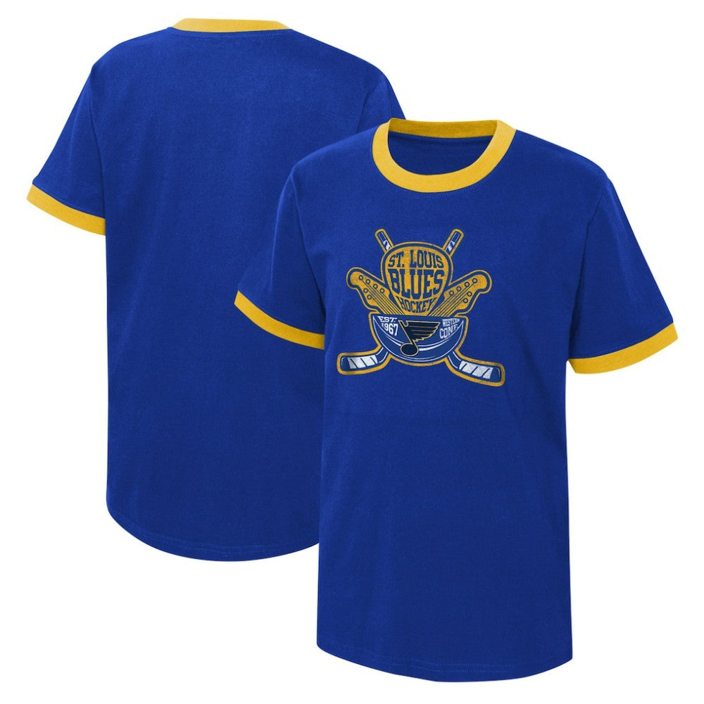St. Louis Blues - Youth Ice City T-Shirt Blue