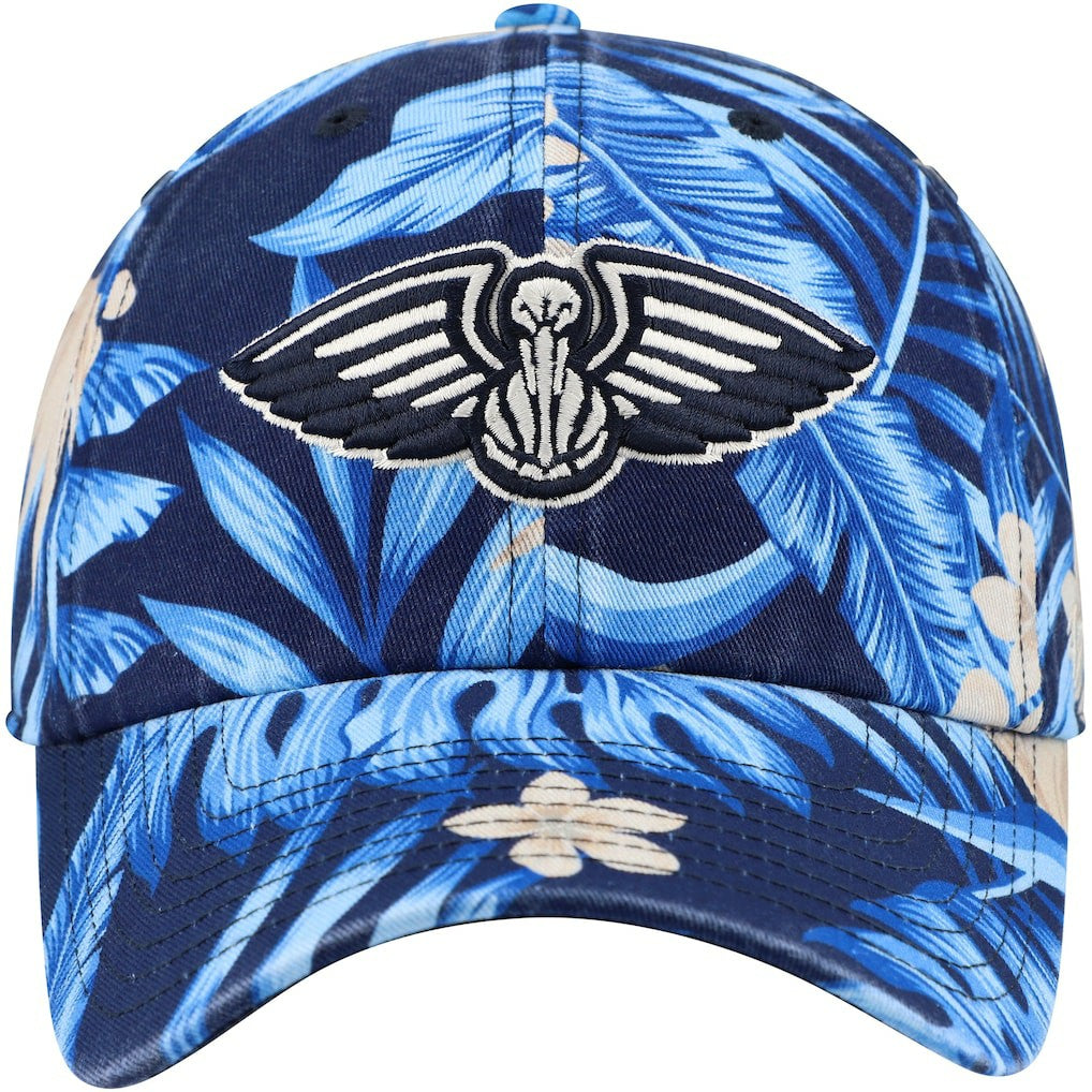 47 brand - New Orleans Pelicans '47 Tropicalia Floral Clean Up Adjustable Hat - Navy