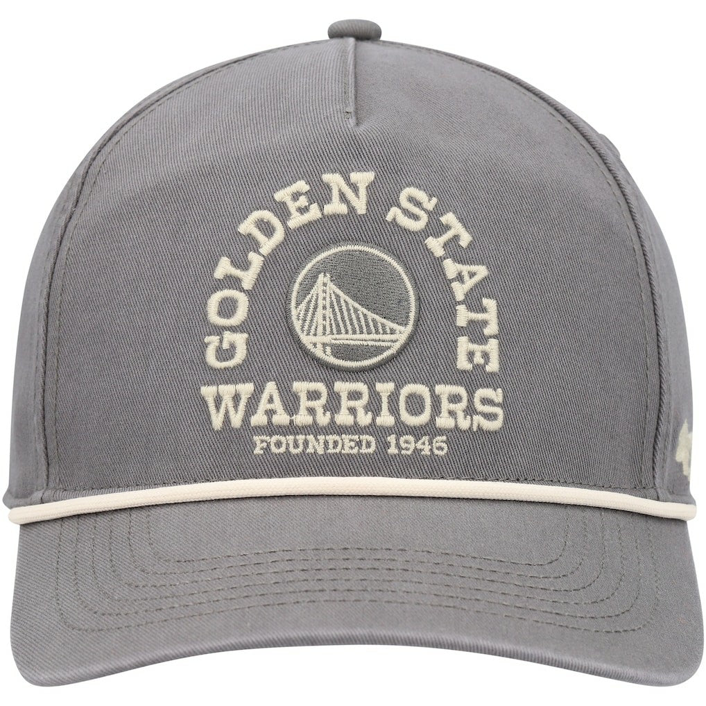 47 brand - Golden State Warriors '47 Canyon Ranchero Hitch Adjustable Hat - Charcoal