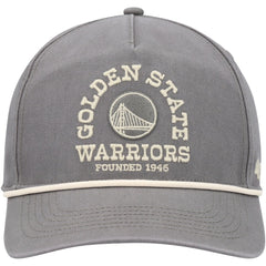 47 brand - Golden State Warriors '47 Canyon Ranchero Hitch Adjustable Hat - Charcoal