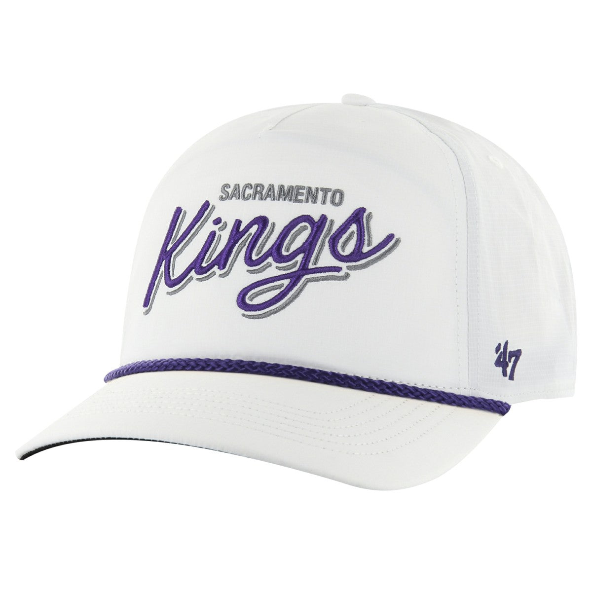 47 brand - Sacramento Kings '47 Fairway Hitch brrr Adjustable Hat - White