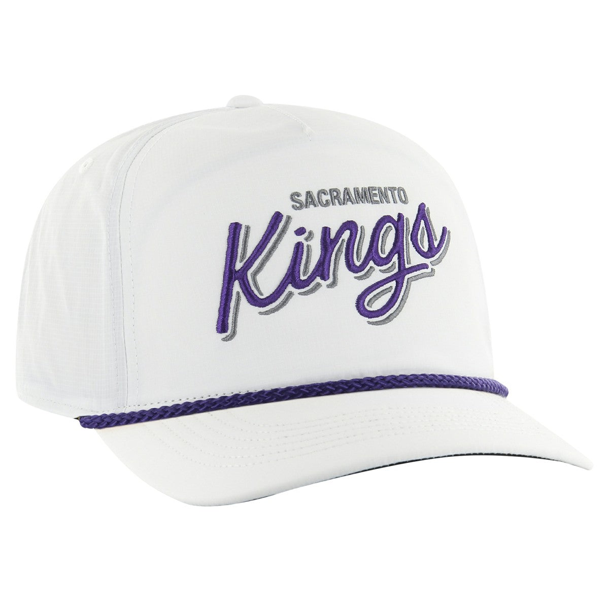 47 brand - Sacramento Kings '47 Fairway Hitch brrr Adjustable Hat - White
