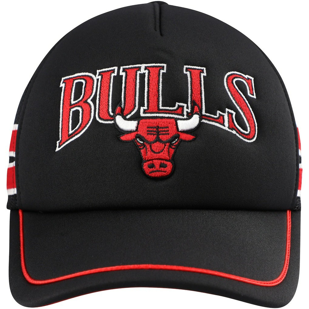 47 brand - Chicago Bulls '47 Sidebrand Stripes Trucker Adjustable Hat - Black