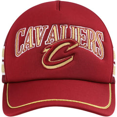 47 brand - Cleveland Cavaliers '47 Sidebrand Stripes Trucker Adjustable Hat - Wine