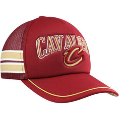 47 brand - Cleveland Cavaliers '47 Sidebrand Stripes Trucker Adjustable Hat - Wine