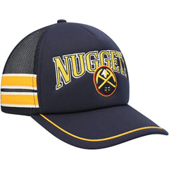 47 brand - Denver Nuggets '47 Sidebrand Stripes Trucker Adjustable Hat - Navy