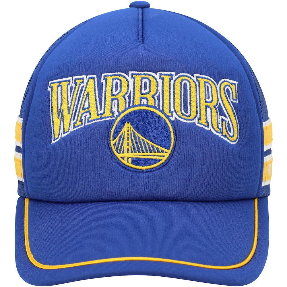 47 brand - Golden State Warriors '47 Sidebrand Stripes Trucker Adjustable Hat - Royal