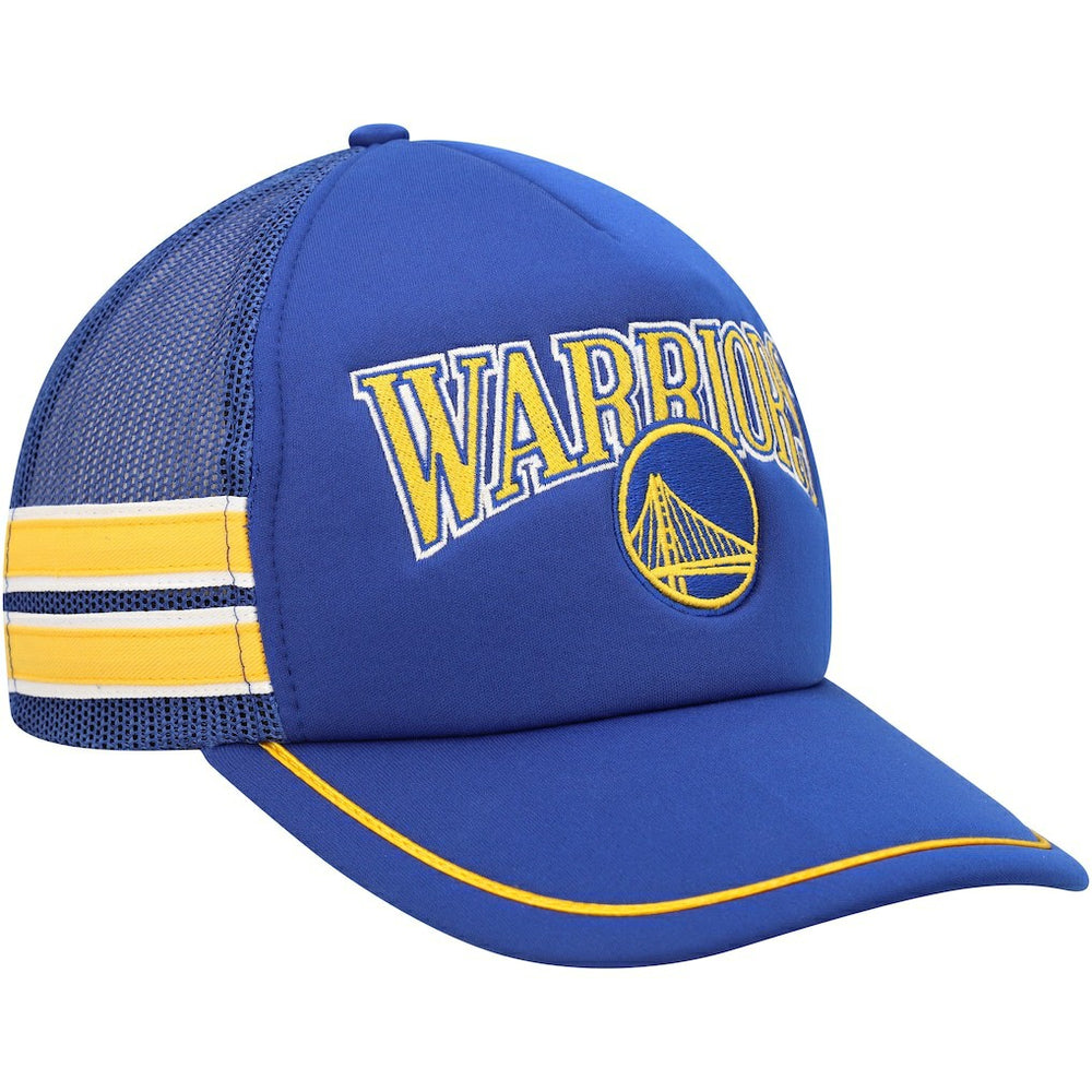 47 brand - Golden State Warriors '47 Sidebrand Stripes Trucker Adjustable Hat - Royal
