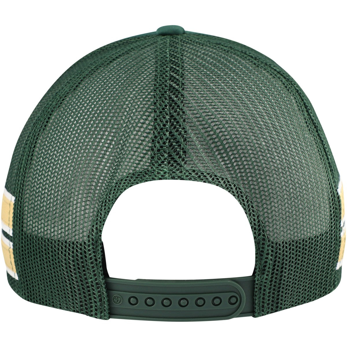 47 brand - Milwaukee Bucks '47 Sidebrand Stripes Trucker Adjustable Hat - Hunter Green