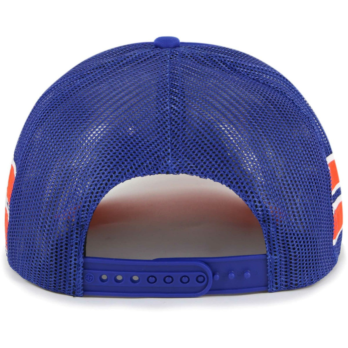 47 brand - New York Knicks '47 Sidebrand Stripes Trucker Adjustable Hat - Blue