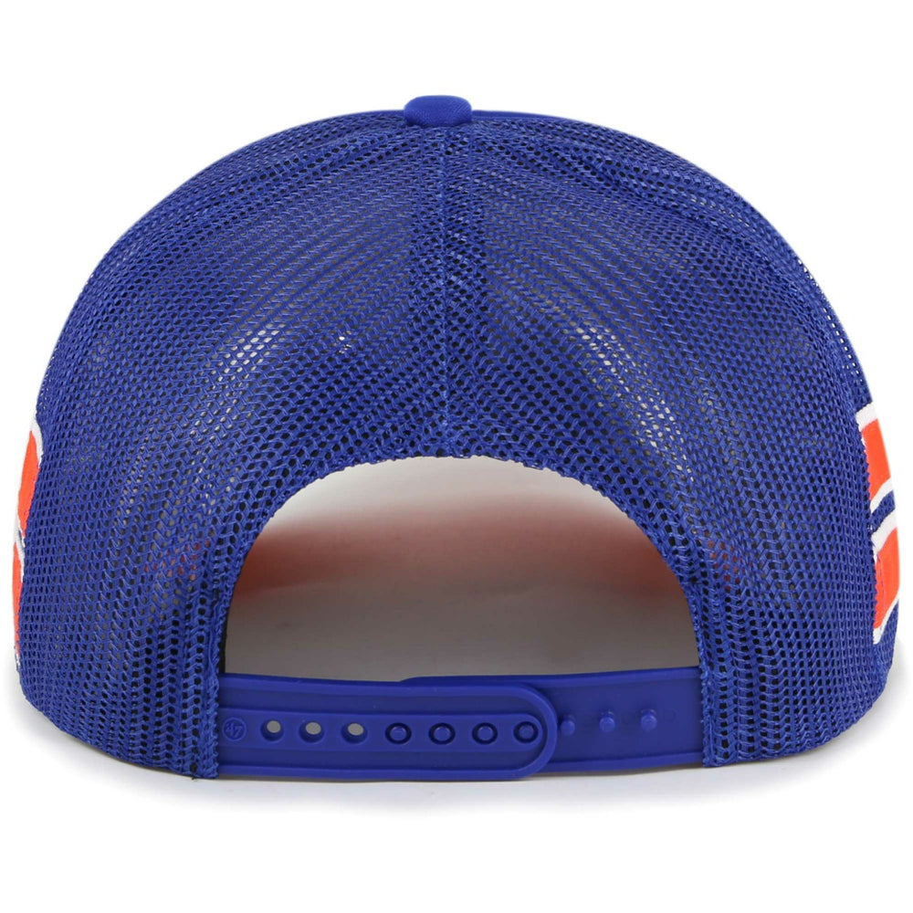 47 brand - New York Knicks '47 Sidebrand Stripes Trucker Adjustable Hat - Blue