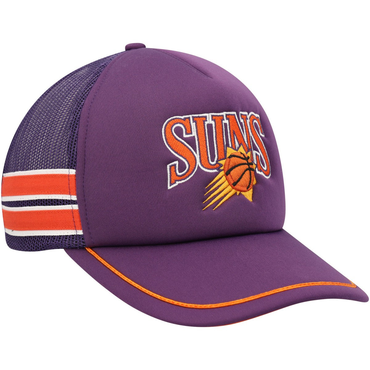 47 brand - Phoenix Suns '47 Sidebrand Stripes Trucker Adjustable Hat - Purple