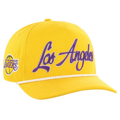 47 brand - Los Angeles Lakers '47 Overhand Logo Hitch Adjustable Hat - Gold