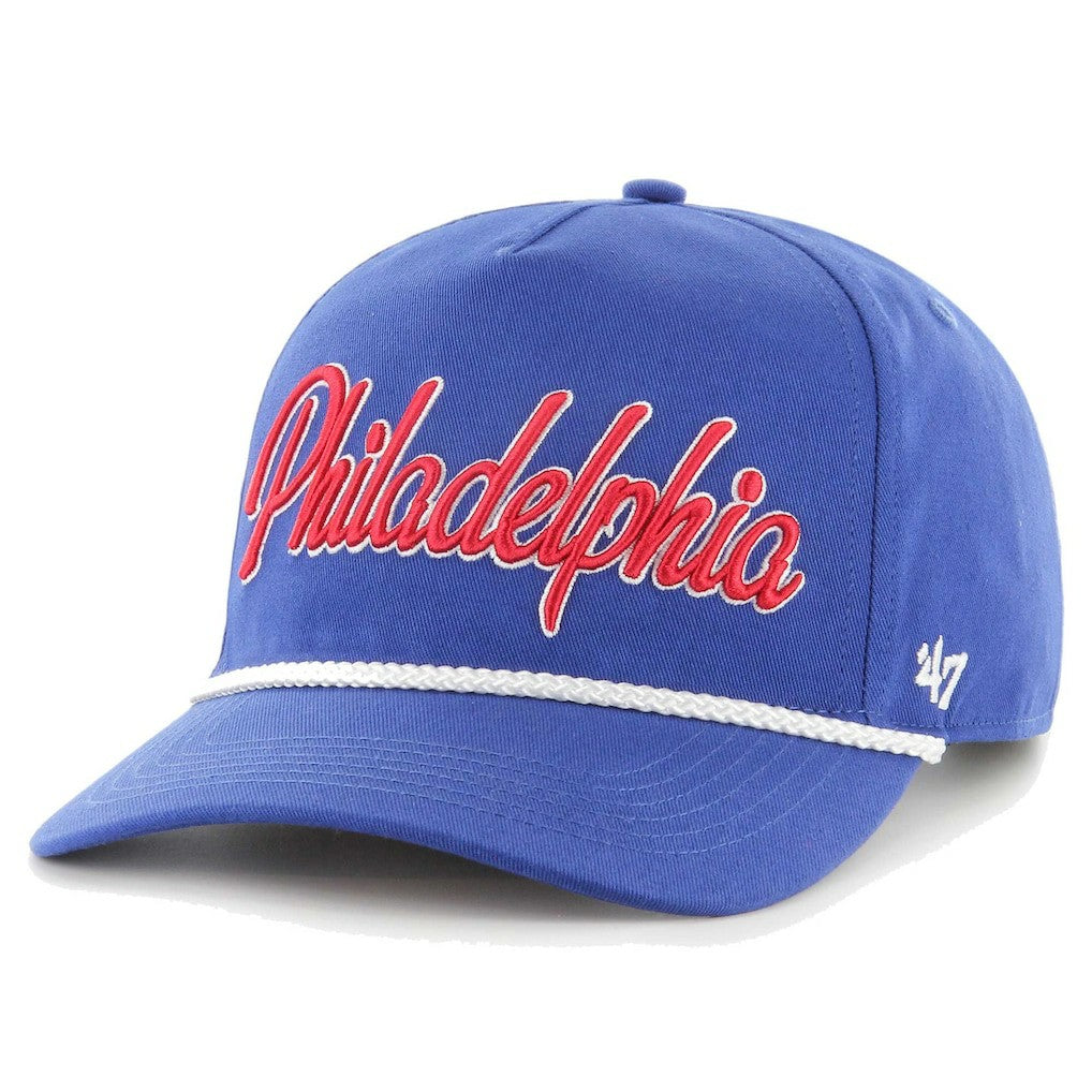 47 brand - Philadelphia 76ers '47 Overhand Logo Hitch Adjustable Hat - Royal