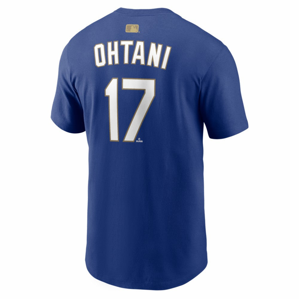 Shohei Ohtani Los Angeles Dodgers Nike 2026 Gold Collection Name & Number T-Shirt discount