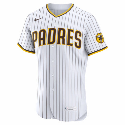 San Diego Padres Nike Home Authentic Custom Jersey - White | MLB Jerseys