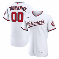 Washington Nationals Nike Home Authentic Custom Jersey Clearance