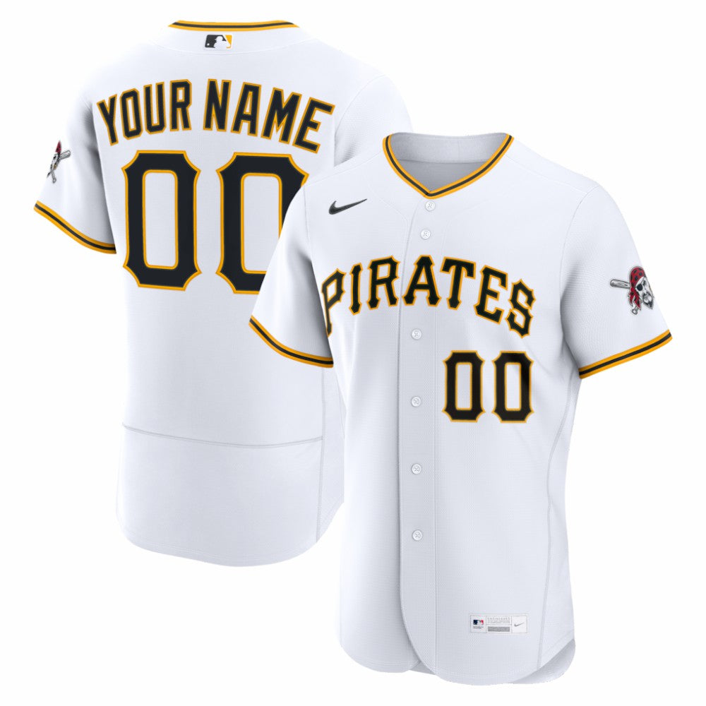 Pittsburgh Pirates Nike Home Authentic Custom Jersey Near Me