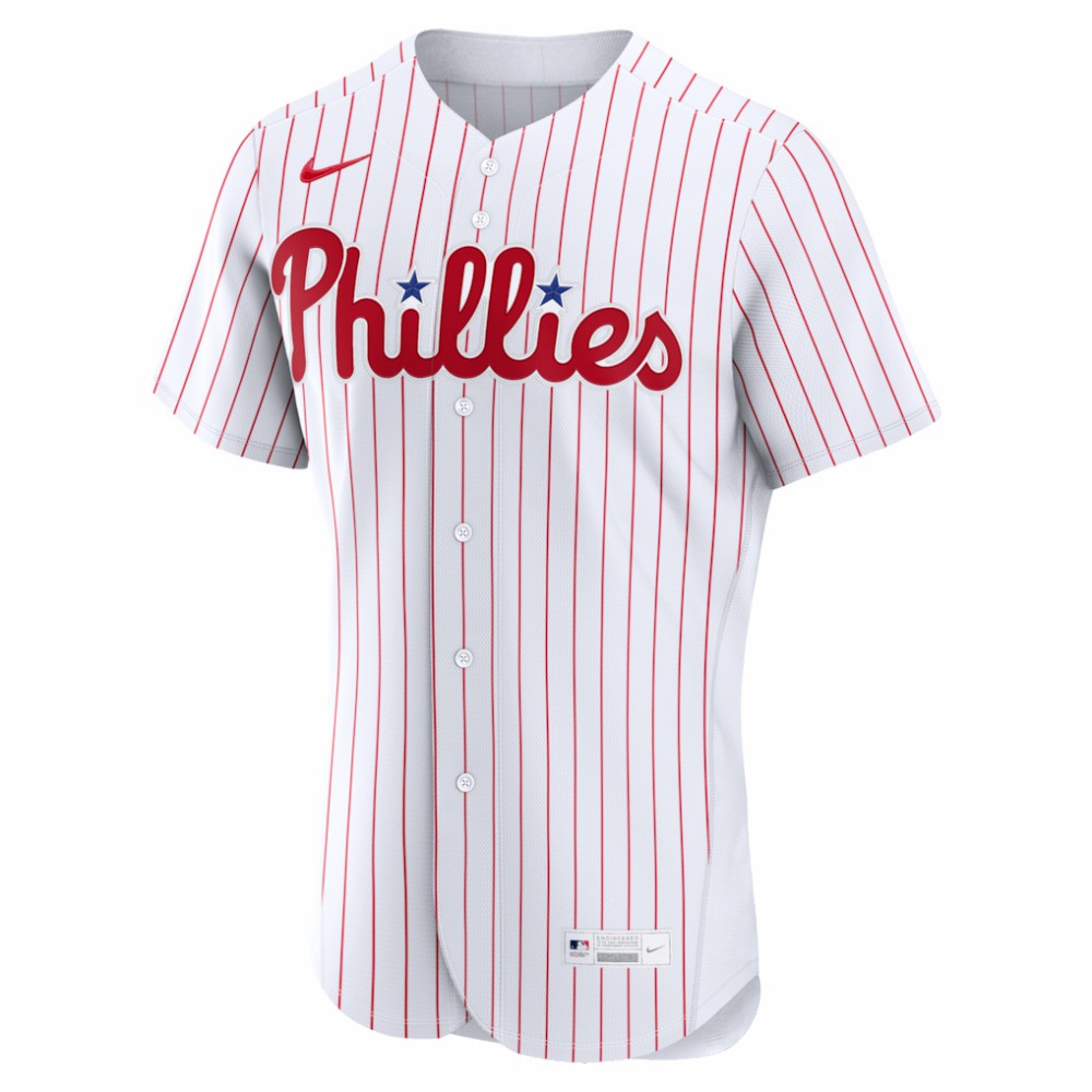 Philadelphia Phillies Nike Home Authentic Custom Jersey Clearance