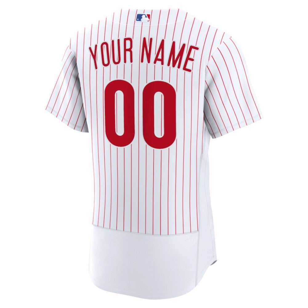 Philadelphia Phillies Nike Home Authentic Custom Jersey Clearance