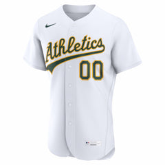 Athletics Nike Home Authentic Custom Jersey Lifestyle