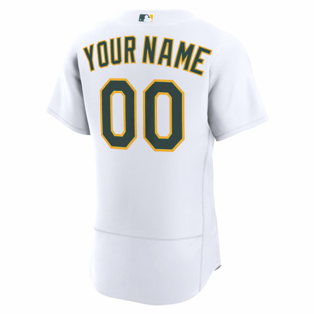 Athletics Nike Home Authentic Custom Jersey Lifestyle