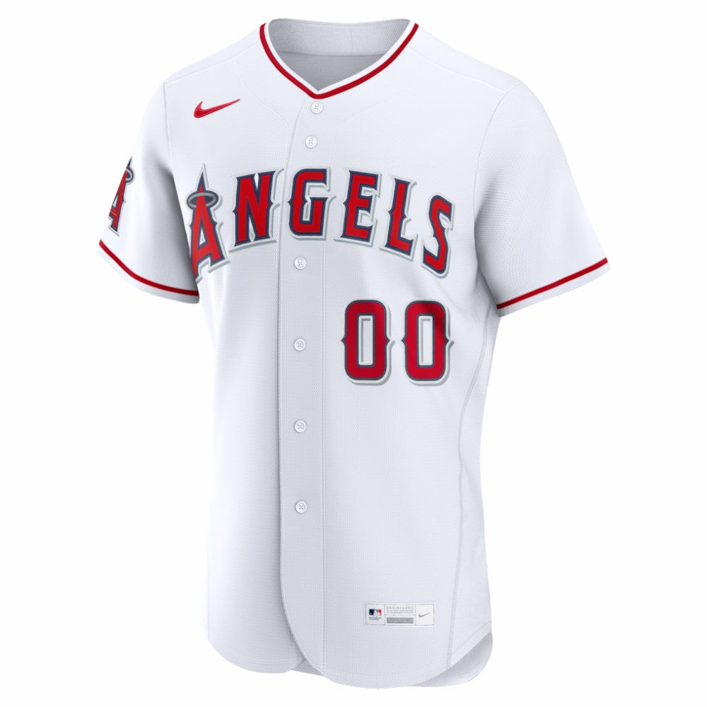 Los Angeles Angels Nike Home Authentic Custom Jersey Lifestyle