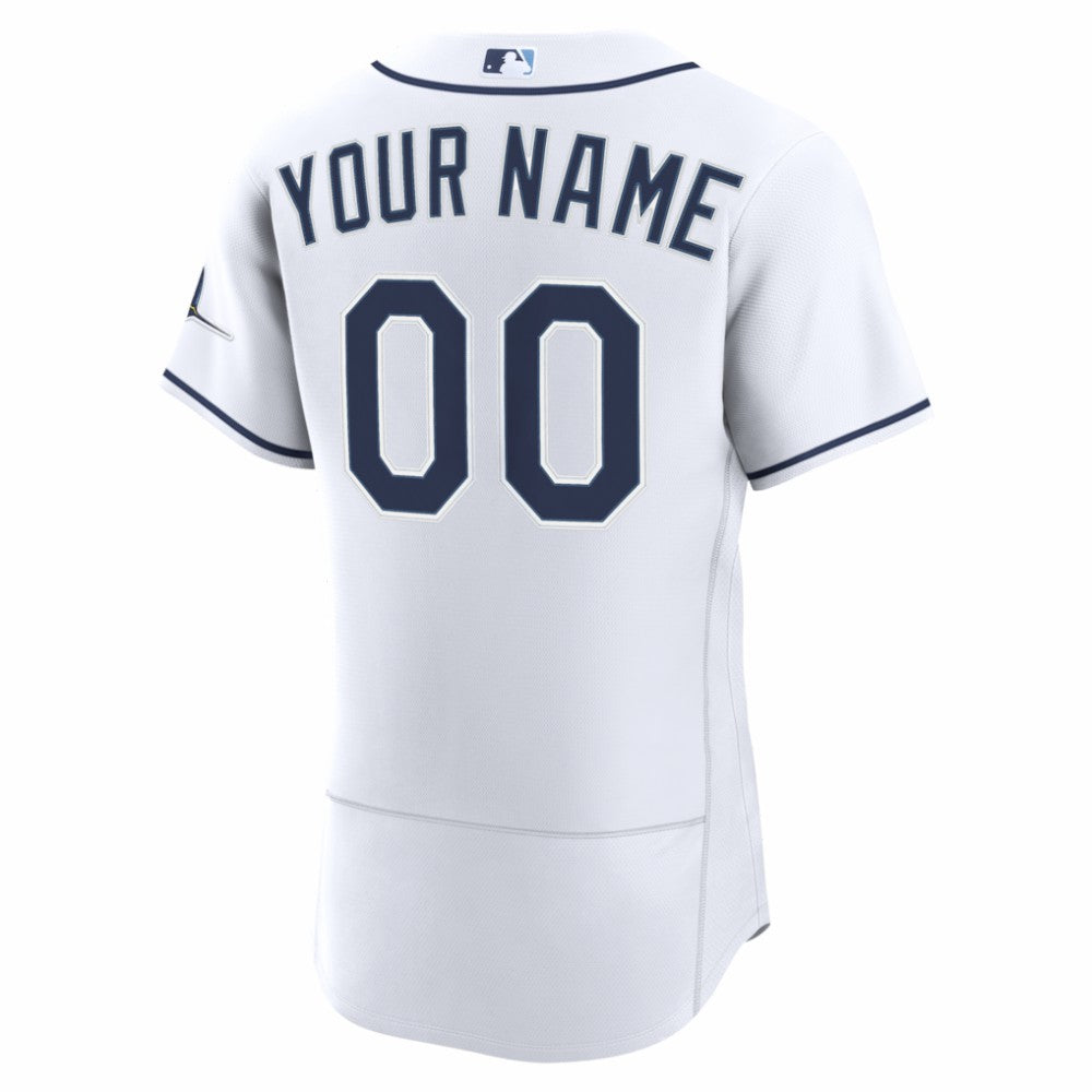 Tampa Bay Rays Nike Home Authentic Custom Jersey Lifestyle