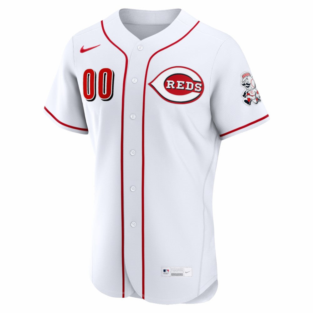 Cincinnati Reds Nike Home Authentic Custom Jersey On Sale