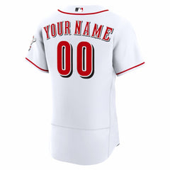 Cincinnati Reds Nike Home Authentic Custom Jersey On Sale