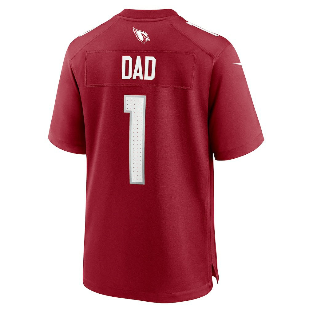 Number 1 Dad Arizona Cardinals Game Jersey - Cardinal | NFL Jerseys