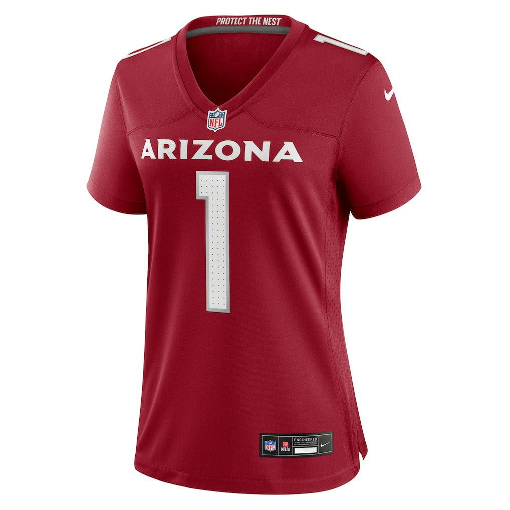 Number 1 Mom Arizona Cardinals Women's Game Jersey - Cardinal | NFL Jerseys