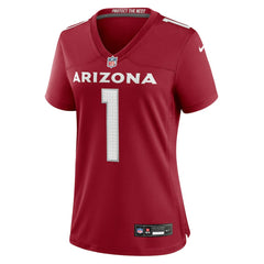 Number 1 Mom Arizona Cardinals Women's Game Jersey Cardinal - Nike
