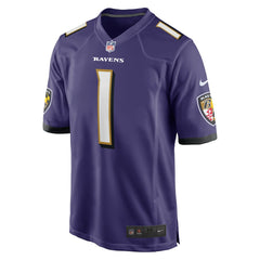 Number 1 Dad Baltimore Ravens Game Jersey Purple - Nike