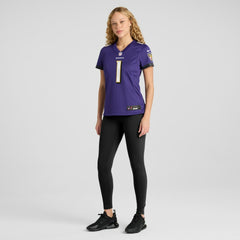 Number 1 Mom Baltimore Ravens Women's Game Jersey Purple - Nike