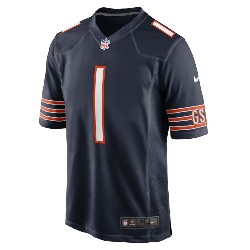 Number 1 Dad Chicago Bears Game Jersey Navy - Nike