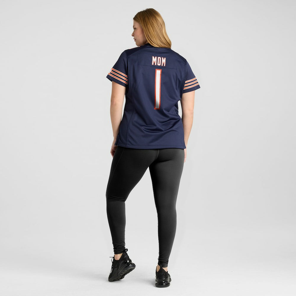 Number 1 Mom Chicago Bears Women's Game Jersey Navy - Nike