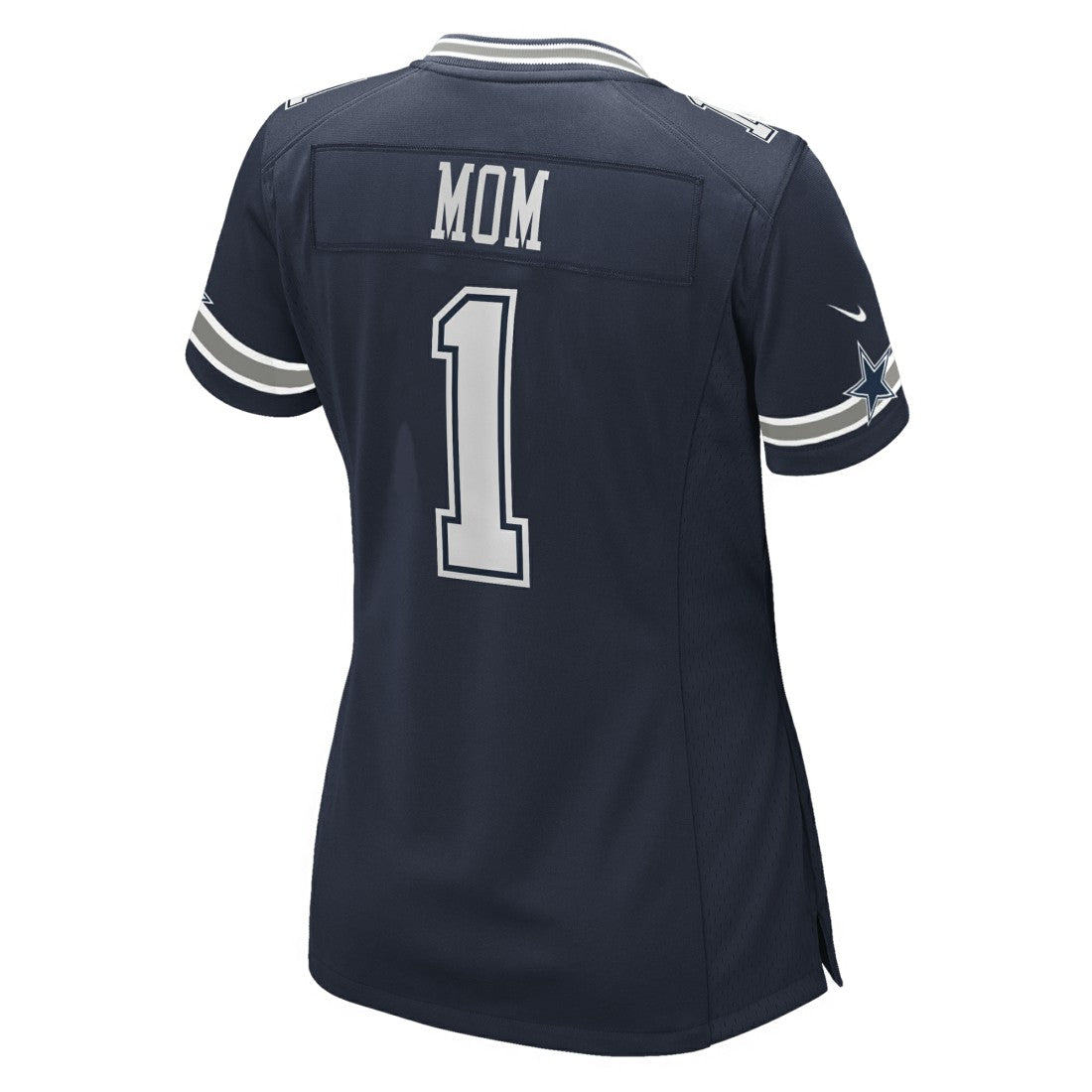 Number 1 Mom Dallas Cowboys Women's Game Jersey Navy - Nike